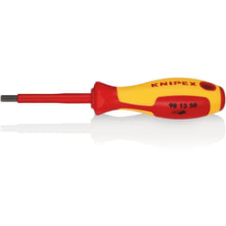 98 13 50 Giraviti per viti ad esagono incassato isolati con manici rivestiti in materiale bicomponente, collaudati vde brunita 187 mm