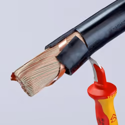 Knipex 98 55 SB Taglierino Rosso, Giallo Coltello a lama fissa - Vista aggiuntiva 6