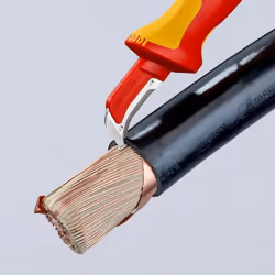Knipex 98 55 SB Taglierino Rosso, Giallo Coltello a lama fissa - Vista aggiuntiva 7