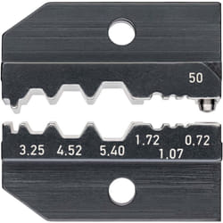 Knipex - 97 49 50 Matrice di crimpaggio per connettori a spina coassiali/auto-telefono