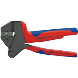 Knipex - 97 43 05 Pinza universale per terminali per matrici intercambiabili rivestiti in materiale bicomponente brunita 200 mm