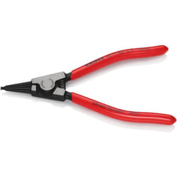 Knipex - 46 11 G2 Pinza per anelli di sicurezza per anelli di presa su alberi rivestiti in resina sintetica bonderizzata nera 140 mm