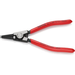 Knipex - 46 11 G3 Pinza per anelli di sicurezza per anelli di presa su alberi rivestiti in resina sintetica bonderizzata nera 140 mm