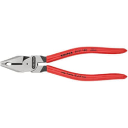 Knipex - 02 01 180 Pinza universale tipo forte rivestiti in resina sintetica bonderizzata nera 180 mm