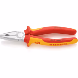 03 06 200 Pinza universale Con zone di presa per materiale piano e tondo, per un impiego versatile. Con taglienti per filo me ...