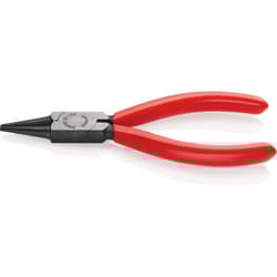 Knipex - 22 01 125 Pinza a becchi tondi rivestiti in resina sintetica bonderizzata nera 125 mm