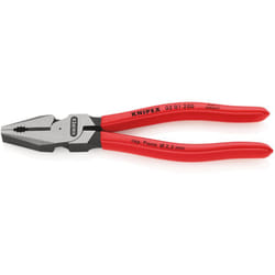 Knipex - 02 01 200 Pinza universale tipo forte rivestiti in resina sintetica bonderizzata nera 200 mm