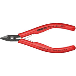 Knipex - 75 22 125 Tronchese laterale per elettronica rivestiti in resina sintetica brunita 125 mm