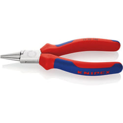 22 05 140 Pinza a becchi tondi rivestiti in materiale bicomponente cromata 140 mm