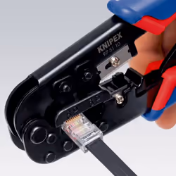 Knipex 97 51 10 Crimpatrice Nero, Blu, Rosso - Vista aggiuntiva 4