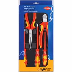 00 20 13 Assortimento di utensili VDE Assortimento in elegante confezione con foro per espositore Self-service. Utensili in c ...