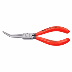 Knipex 31 21 160, Pinze a becco lungo, 2,5 mm, 5,5 cm, Acciaio, Plastica, Rosso