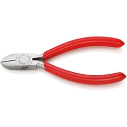 Knipex - 76 03 125 Tronchese laterale per meccanica per elettromeccanica rivestiti in resina sintetica cromata 125 mm