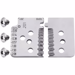 12 19 02 1 set di lame di ricambio per 12 12 02 Spelatura ad accoppiamento geometrico anche di materiali isolanti di difficil ...