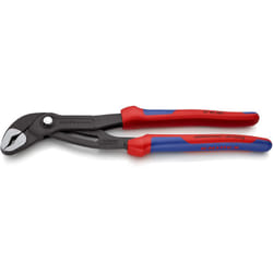 Knipex - Cobra Pinza Regolabile di Nuova Generazione per Tubi e Dadi Bonderizzata Grigia, Rivestiti in Materiale Bicomponente 300 Mm (Confezione