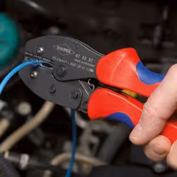 Knipex PreciForce Crimpatrice Nero, Blu, Rosso