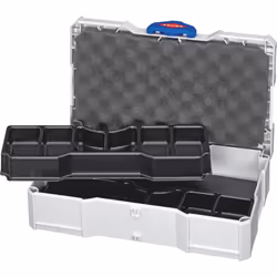 97 90 00 LE TANOS MINI-systainer® Chiusura T-Loc per azionamento ad una mano: con una rotazione, apertura o chiusura del syst ...