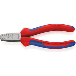 Knipex - 97 62 145 a Pinza per serrare terminali a bussola rivestiti in materiale bicomponente 145 mm