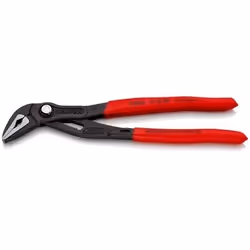Knipex 87 51 250 SB, Pinze per sifone, 3,2 cm, 3,4 cm, Plastica, Rosso, 84 mm