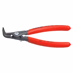 Knipex 49 41 A01, Pinze per rondella di tenuta, Acciaio al cromo vanadio, Plastica, Rosso, 130 mm, 102 g