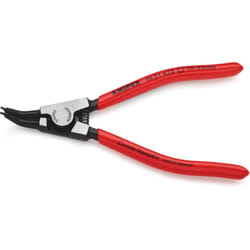 Knipex - 46 31 A12 Pinza per anelli di sicurezza per anelli di sicurezza esterni su alberi angolazione a 45° rivestiti in resina sintetica