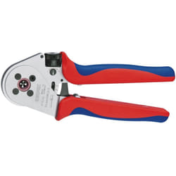 Knipex - 97 52 65 a Pinza a quattro punzoni per contatti torniti rivestiti in materiale bicomponente cromata 250 mm