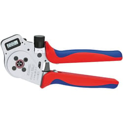 Knipex 97 52 65 DG A pinza crimpatrice Blu, Rosso