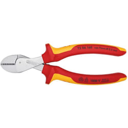 Pinze per taglio laterale KNIPEX X-Cut - isolate 1000V - 73 06 160