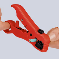 Knipex 16 60 06 SB pinza spellacavi Rosso - Vista aggiuntiva 5