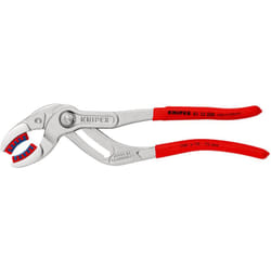 Knipex Pinza per Sifone e Connettore Cromata, Rivestiti in Resina Sintetica Antiscivolo 250 Mm (Confezione Self-Service/Blister) 81 13 250 Sb