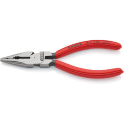 Knipex - 08 21 145 Pinza universale con testa a punta rivestiti in resina sintetica bonderizzata nera 145 mm