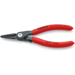 Knipex - 48 31 J0 Pinza di precisione per anelli di sicurezza per anelli di sicurezza interni a fori con meccanismo di limitazione apertura/chiusura