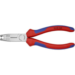Knipex - Spelacavi Bonderizzata Nera, Rivestiti in Materiale Bicomponente 165 Mm (Confezione Self-Service/Blister) 13 42 165 Sb