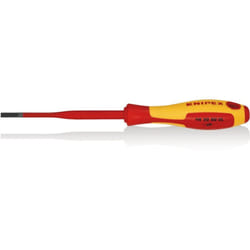 98 20 40 sl Giraviti per elettricisti (Slim) per viti con intaglio impugnatura isolante, in materiale bicomponente, collaudato vde brunita 202 mm