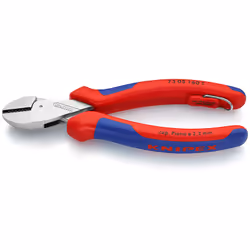 Knipex 73 05 160 T, Pinze da taglio diagonale, 4,8 mm, Acciaio al cromo vanadio, Plastica, Blu, Rosso, 160 mm