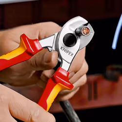 Knipex 95 16 165 T pinza crimpatrice Nero, Giallo - Vista aggiuntiva 5