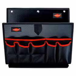 Knipex 00 21 19 LB WK cassetta per attrezzi Nero Poliestere - Vista aggiuntiva 4