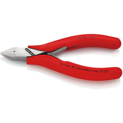Knipex - 77 41 115 Tronchese laterale per elettronica rivestiti in materiale bicomponente 115 mm