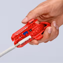Knipex ErgoStrip pinza spellacavi Blu, Rosso - Vista aggiuntiva 6