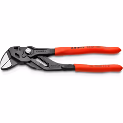 86 01 180 SB Pinza chiave sostituisce un intero assortimento di chiavi metriche e in pollici. becchi piatti per installazioni ...