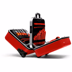 Knipex 98 99 15 cassetta per attrezzi Nero, Rosso Acrilonitrile butadiene stirene (ABS), Alluminio - Vista aggiuntiva 4