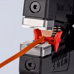 Knipex PreciStrip16 pinza spellacavi Nero, Rosso - Vista aggiuntiva 4