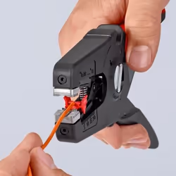 Knipex PreciStrip16 pinza spellacavi Nero, Rosso - Vista aggiuntiva 7