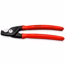 Knipex 95 11 160, Nero, Rosso, Plastica, 160 mm, 180 g