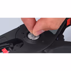 Knipex PreciStrip16 pinza spellacavi Nero, Rosso - Vista aggiuntiva 4