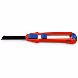 Knipex CutiX® Nero, Blu, Rosso Taglierino a lama retrattile - Vista aggiuntiva 4