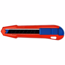 Knipex CutiX® Nero, Blu, Rosso Taglierino a lama retrattile - Vista aggiuntiva 6