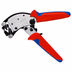 Knipex 97 53 19 pinza crimpatrice Nero, Blu, Rosso - Vista aggiuntiva 4