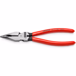 Knipex 821185, Pinze a becco lungo, Plastica, Rosso, 51 mm, 185 mm, 14 mm