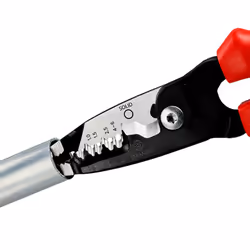Knipex 13 72 200 ME pinza spellacavi Nero, Blu, Rosso, Acciaio inox - Vista aggiuntiva 4
